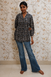 Ajrakh Hand Block Print Short Top