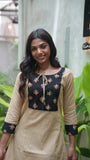 Midnight Fern Kurti