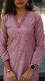 Yazhini pink kurti