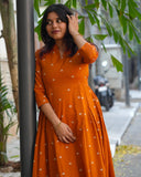 Hemline Mustard Kurti