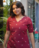Ruhani Wine Kurti