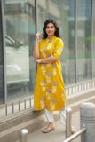 Madhina Ruby Petal Kurti