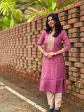 Nitara straight cut kurti Shades