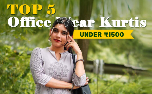 Office Wear Kurtis under 1500