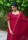 Nayantara Narayanpet Anarkali Set