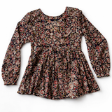 Kalamkari Bloom Short Kurti