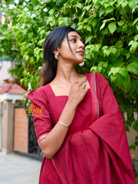 Nayantara Narayanpet Anarkali Set