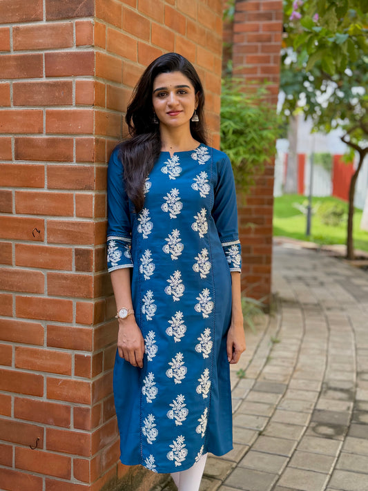 Shwetha - Teal Blue