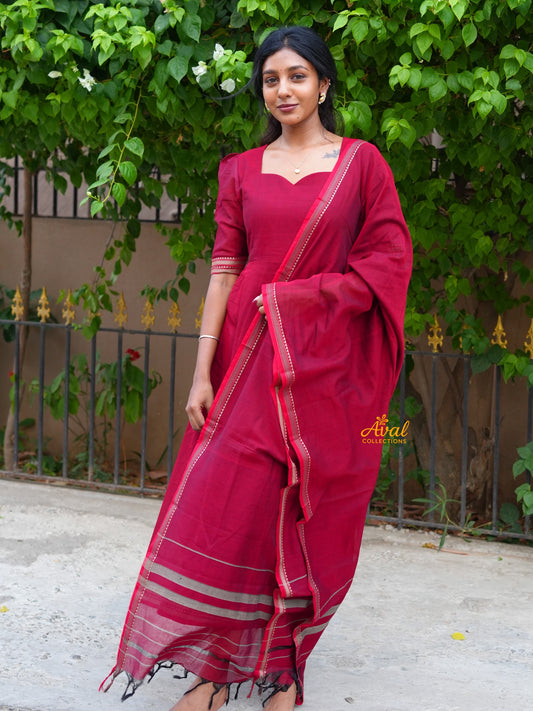Nayantara Narayanpet Anarkali Set