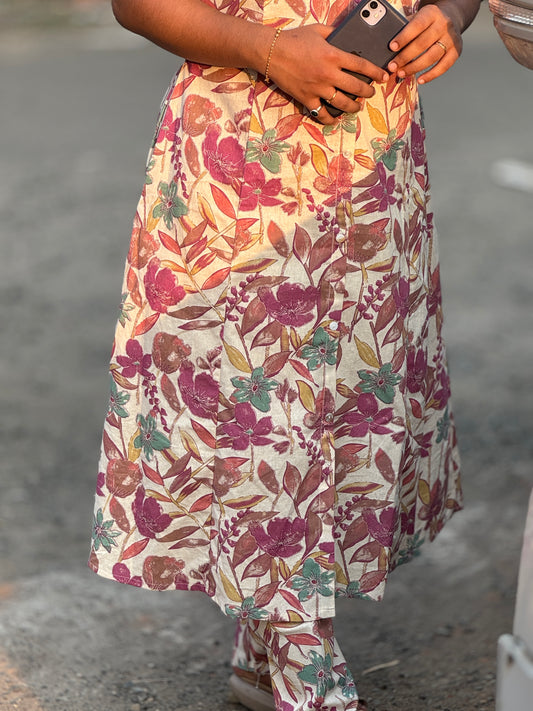 Anvika A-Line Cotton Kurti