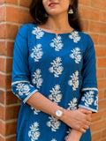 Shwetha - Teal Blue
