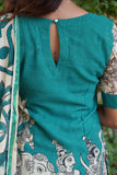 Ajrakh Kalamkari Pure Kota Cotton Kurta Set with Dupatta