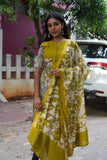 Aaradhya Kalamkari Kota Cotton Kurta Set