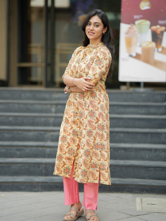 Saffron Aarya Kurti
