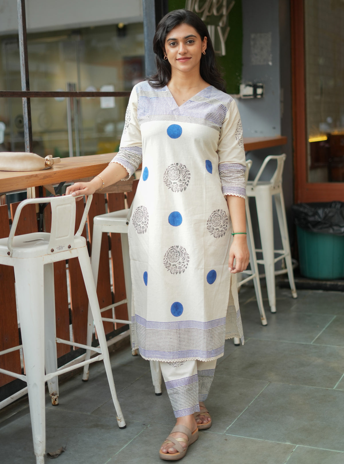 Akshara Indie Dot Kurti