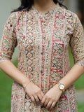ZAHRAA Kalamkari Kurti 🌙
