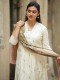 Ivory Aura Silk Umbrella Salwar Set