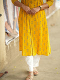 Utsavi Yellow Kurti