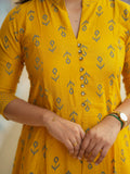 Utsavi Yellow Kurti