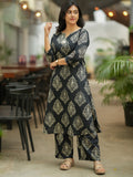 Noir Bloom Premium Cotton Co-Ord Set