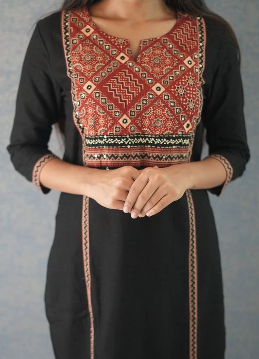 Aabira Threads cotton kurti