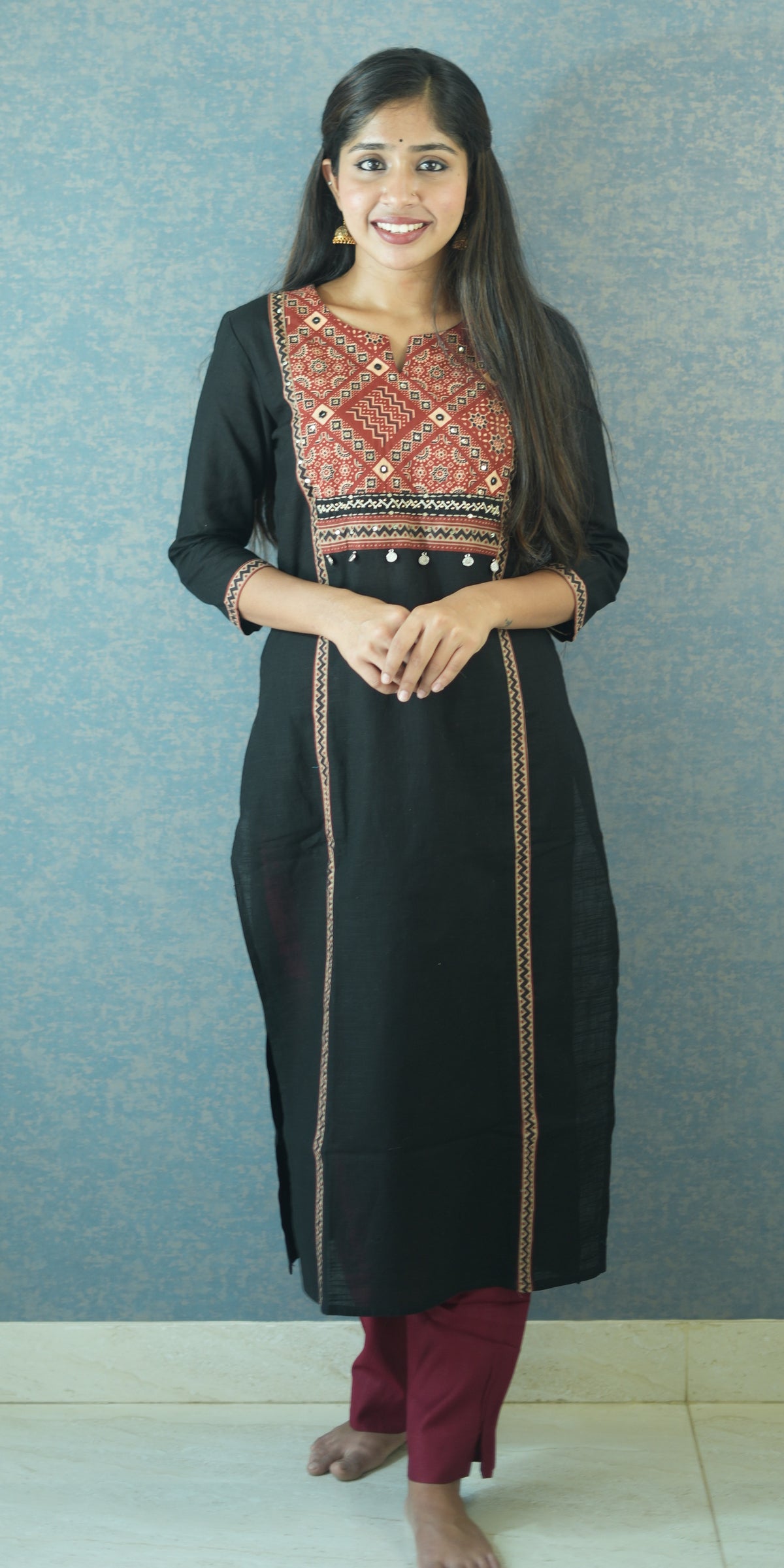 Aabira Threads cotton kurti