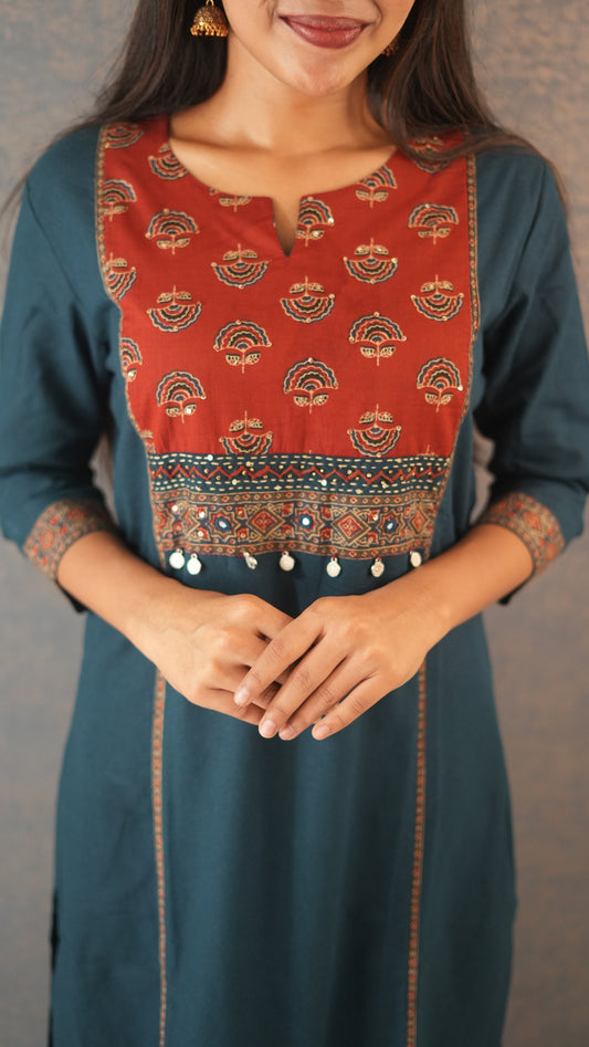 Inaya Weaves Cotton Kurti
