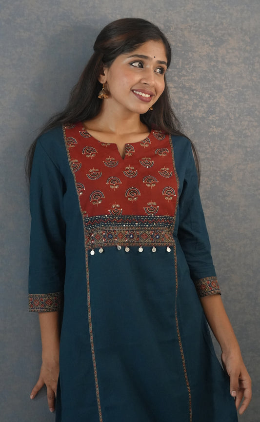Inaya Weaves Cotton Kurti