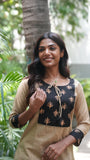 Midnight Fern Kurti