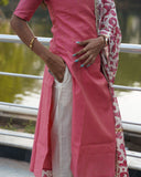 Zunaira Butter Silk kurti