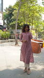 Yazhini pink kurti