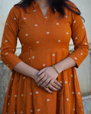 Hemline Mustard Kurti