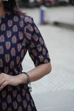 Ajrakh Cotton Kurti – Classic