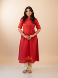 Aadhya Scarlet A-Line Kurti