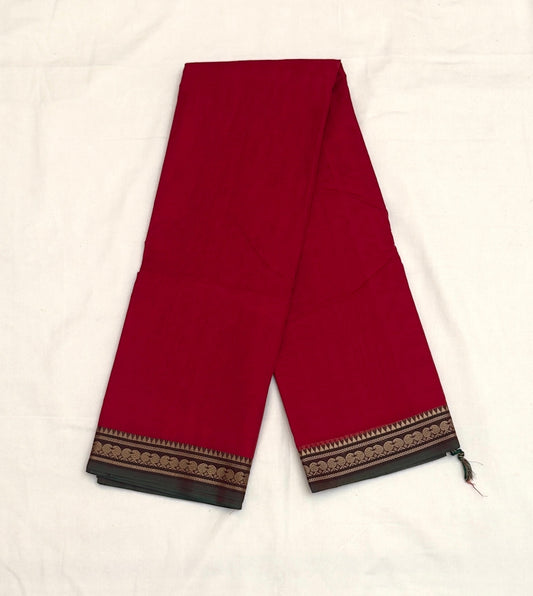 Aruna Heritage Weave Narayanpet Cotton Saree