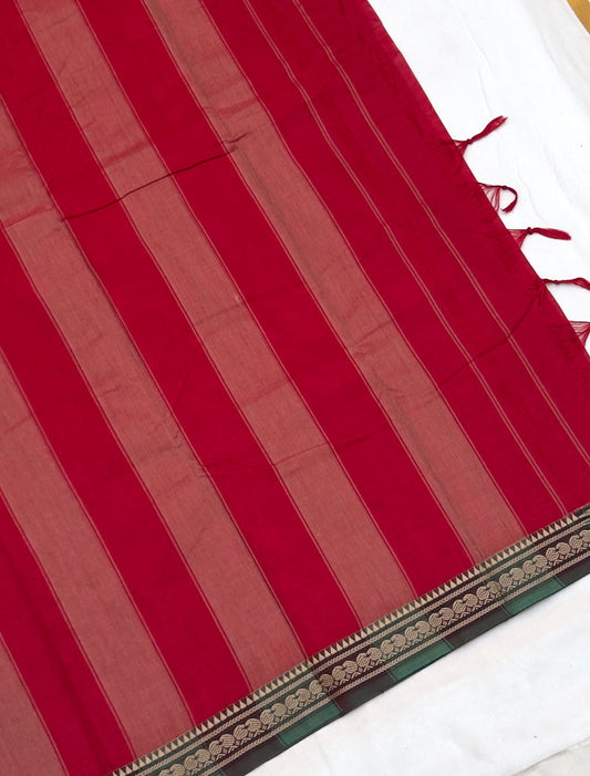 Aruna Heritage Weave Narayanpet Cotton Saree