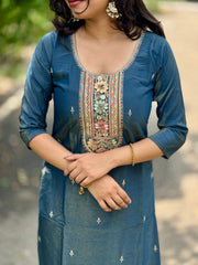 Nitara straight cut kurti Shades