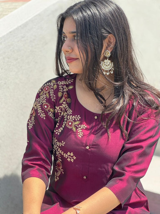 Nitara embroidery Shades