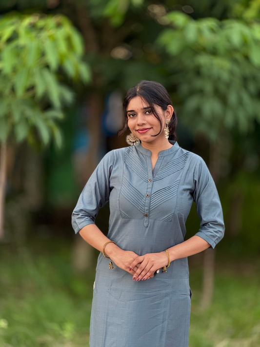 Nitara straight cut kurti