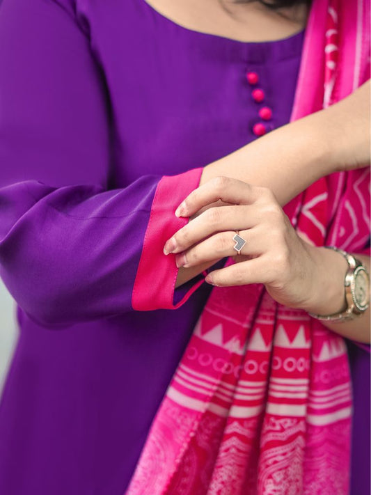 Purple & Scarlet Harmony Set